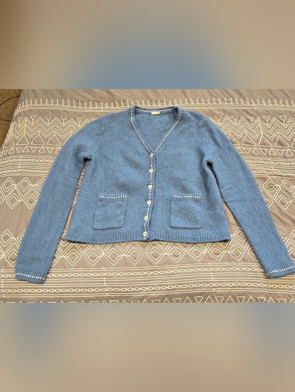 Margaret Oleary Coco Silk And Cashmere Sweater Cardigan Size Small
